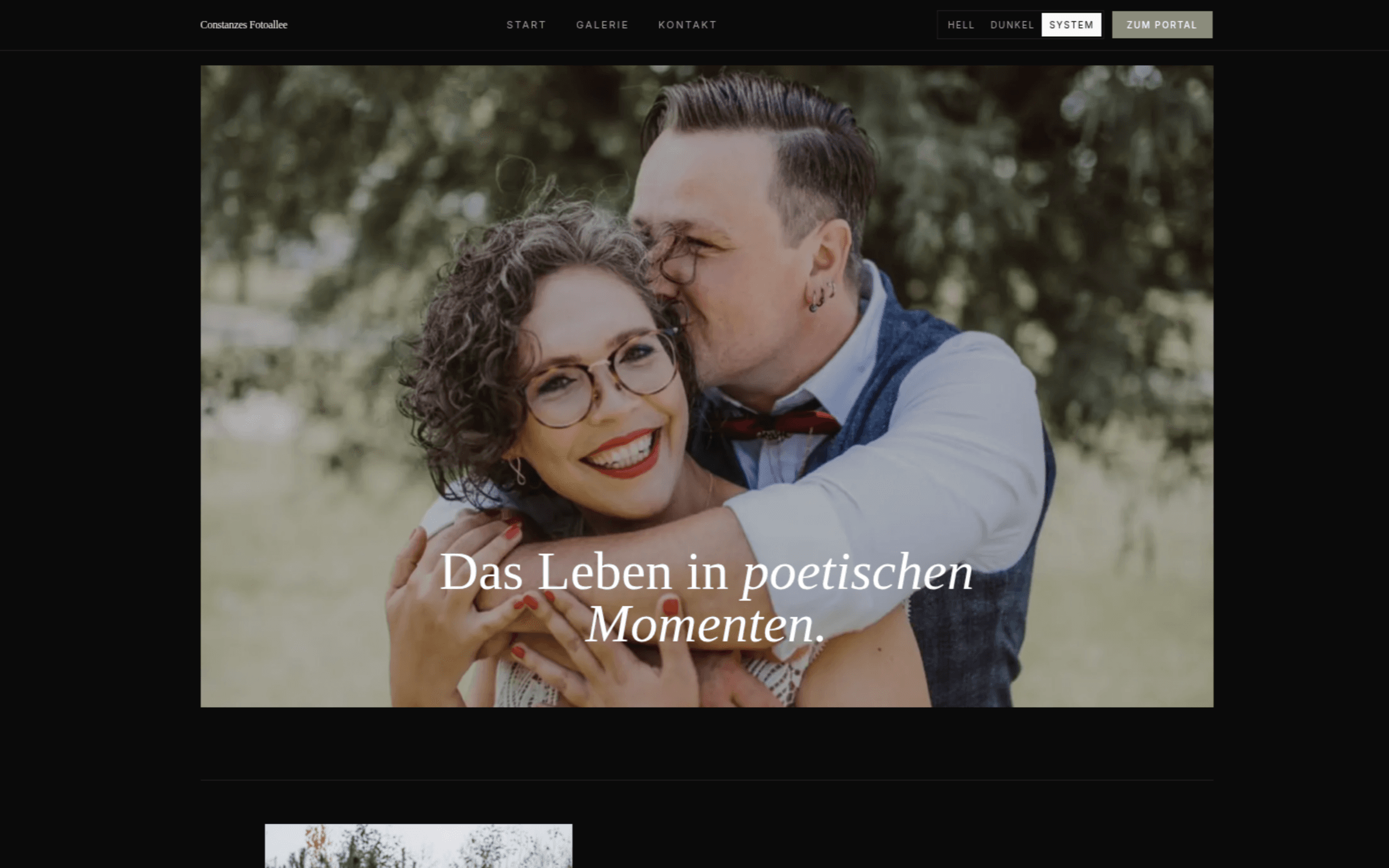 The Conni Fotoallee studio platform — 1